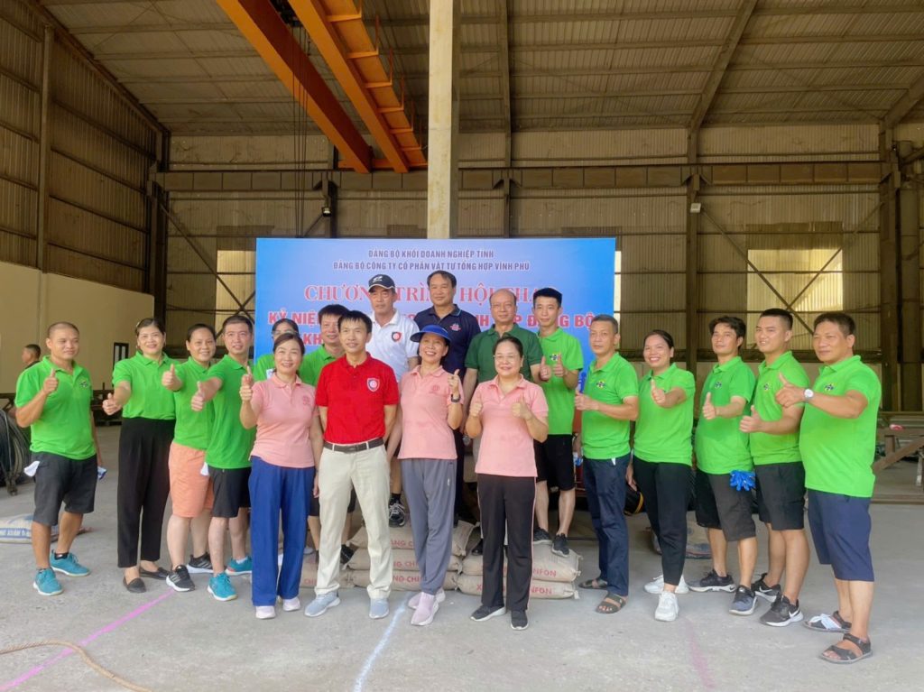 Hội thao kỷ niệm 17 năm thành lập Đảng Bộ Khối Doanh Nghiệp Tỉnh Phú Thọ