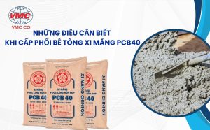 Những điều cần biết khi cấp phối bê tông xi măng PCB40