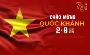Chào mừng 79 ngày Quốc Khánh 2/9