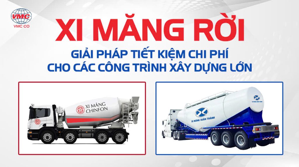Xi măng rời, giải pháp tiết kiệm cho các công trình xây dựng lớn