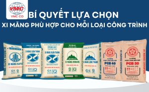 bí quyết lựa chọn xi măng phù hợp cho mỗi công trình